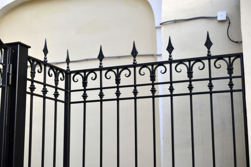 Decorative Iron Fence Installation